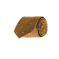 Light Brown Patterned Tie