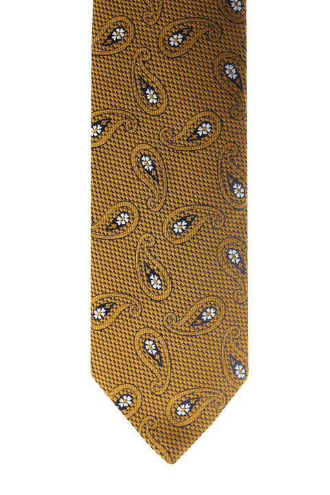 Light Brown Patterned Tie