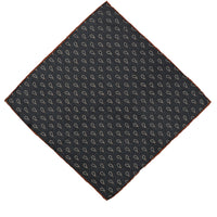 Black Patterned Handkerchief