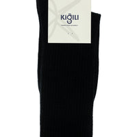 Black 2-Pack Cotton Men's Tennis Socks Set