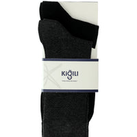 Light Anthracite Melange 2-Pack Polka Dot Socks