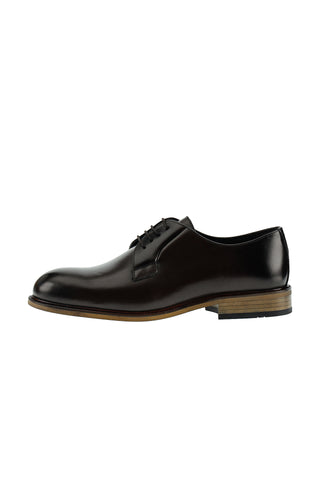 Koyu Kahve Antik Deri Klasik Ayakkabı