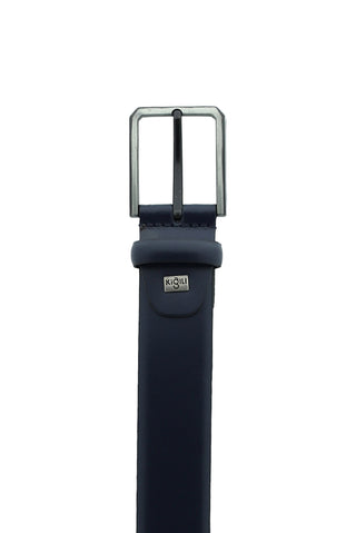Koyu Lacivert Klasik Deri Kemer