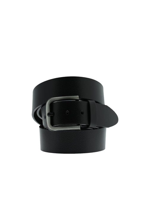 Black Plus Size Leather Belt