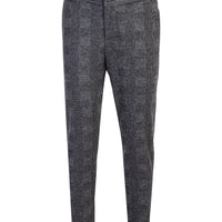 Black Slim Fit Narrow Cut Jogger Pants