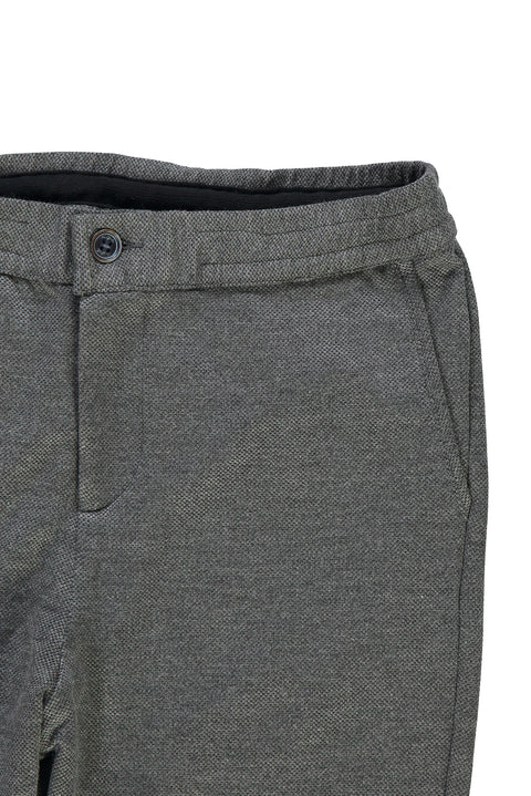 Medium Gray Slim Fit Narrow Cut Jogger Pants