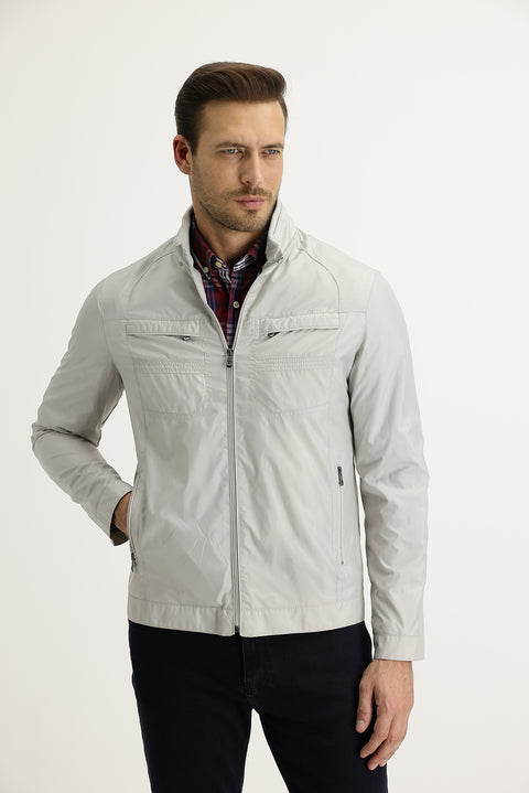 Taş Slim Fit Dar Kesim Mevsimlik Spor Mont