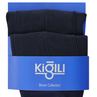 Light Navy Blue 2-Pack Cotton Supreme Boxer Shorts Set