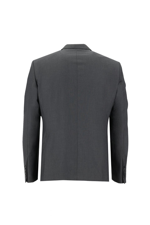 Medium Gray 7 Drop Slim Fit Suit