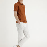 Stone Slim Fit Stretchy Canvas / Chino Trousers