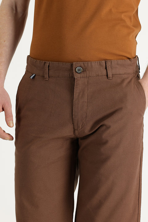 Tarçın Slim Fit Dar Kesim Pamuklu Bermuda Şort