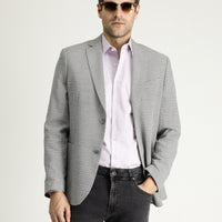 Light Grey 7 Drop Slim Fit Jacket