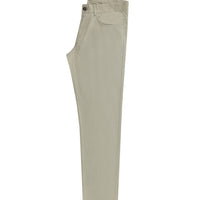 Light Mink Slim Fit Stretch Canvas / Chino Trousers