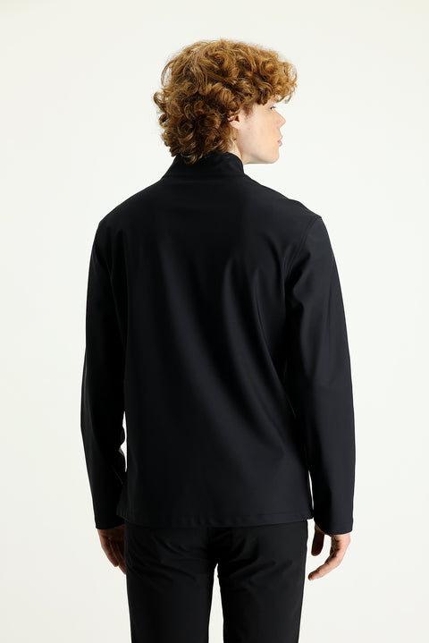 Black Seasonal Techno-Line Sport Jacket