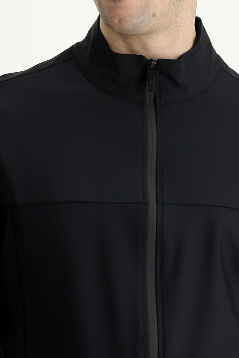 Black Seasonal Techno-Line Sport Jacket