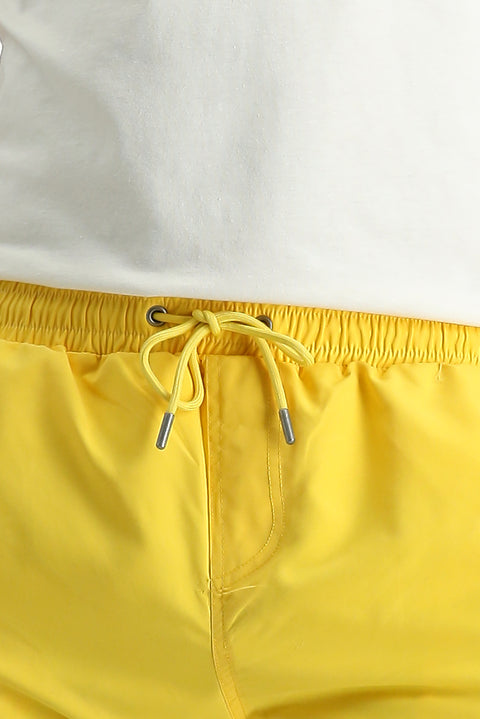 Dark Yellow Swim Shorts