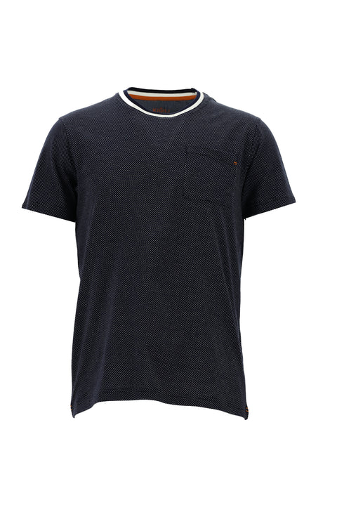 Medium Navy Crew Neck Slim Fit T-Shirt