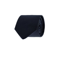 Dark Navy Patterned Tie