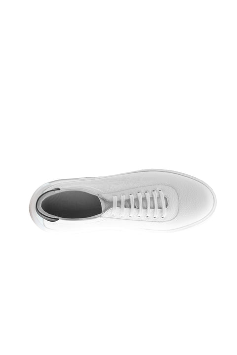 White Leather Sneaker Shoes
