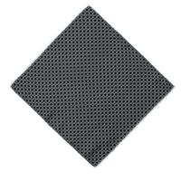 Black Patterned Handkerchief