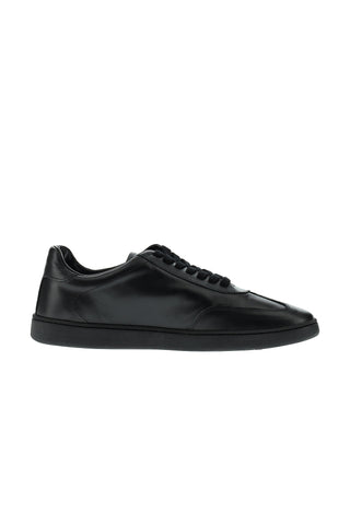 Siyah Sneaker Deri Ayakkabı