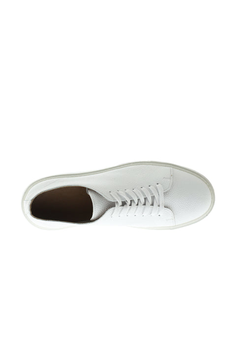 White Leather Sneaker Shoes
