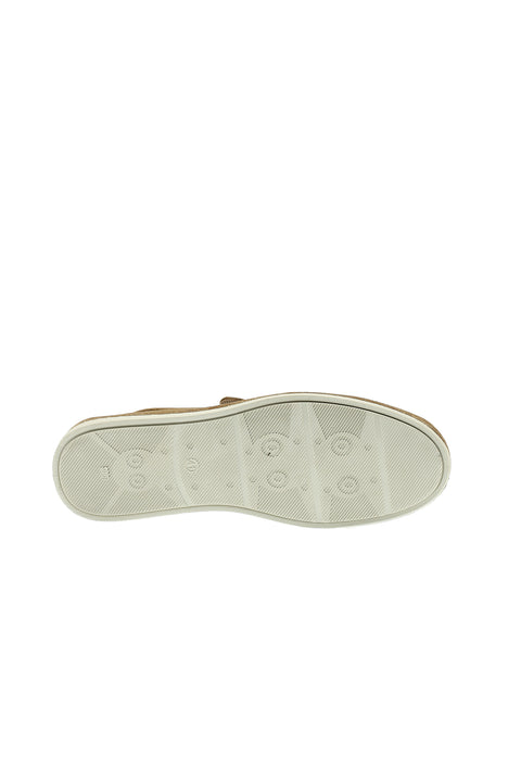 Tan Suede Casual Loafer Leather Shoes
