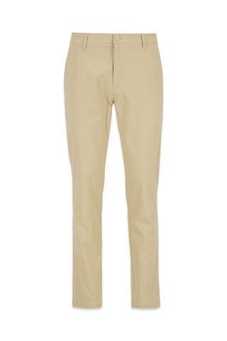 Orta Bej Slim Fit Dar Kesim Likralı Esnek Kanvas / Chino Pantolon