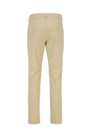 Orta Bej Slim Fit Dar Kesim Likralı Esnek Kanvas / Chino Pantolon
