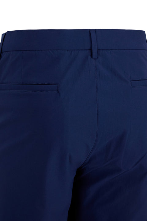 Orta Lacivert Regular Fit Standart Kesim Likralı Kanvas / Chino Pantolon
