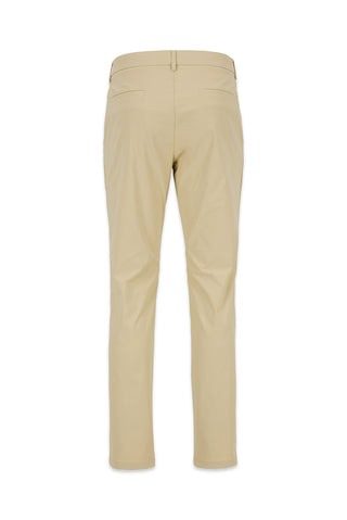 Orta Bej Regular Fit Standart Kesim Likralı Kanvas / Chino Pantolon