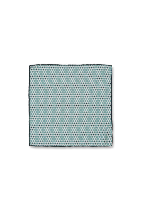 Dark Green Patterned Handkerchief (33*33)