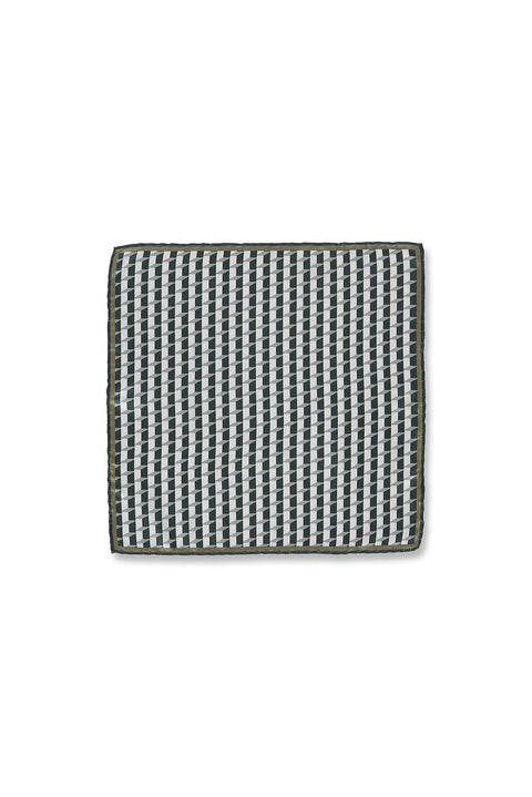 Medium Khaki Patterned Handkerchief (33*33)