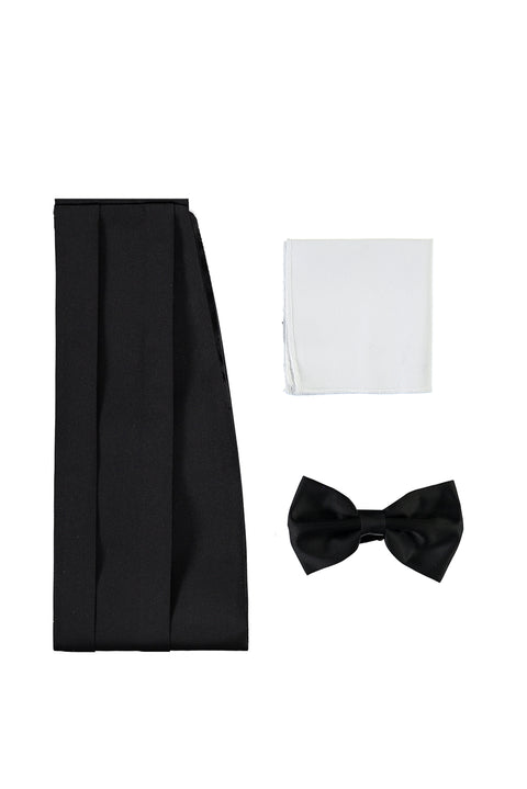 Black Bow Tie Suit