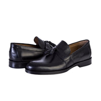 Black Tassel Classic Leather Shoes