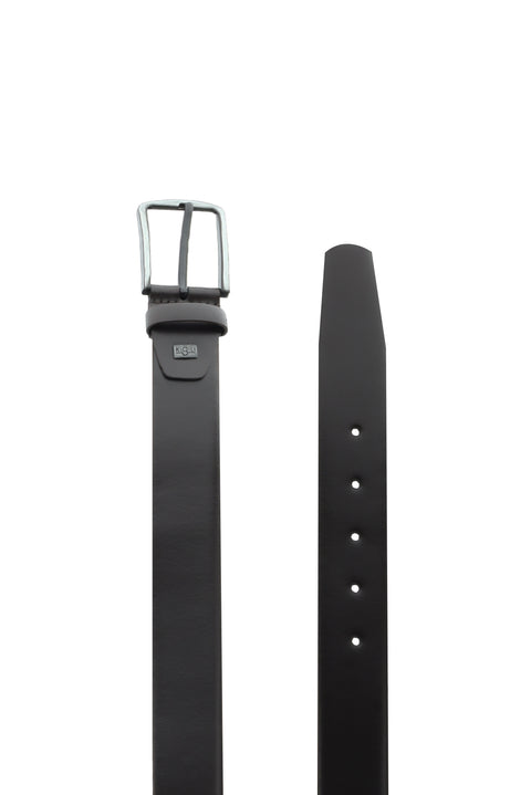 Dark Brown Plain Classic Leather Belt