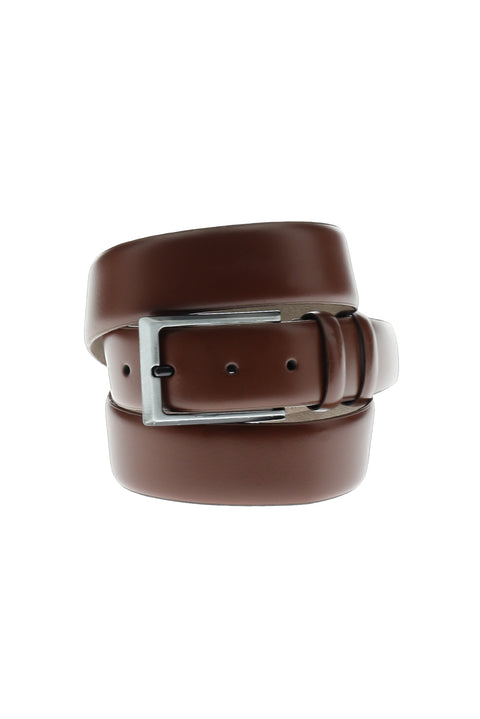 Tan Plain Classic Leather Belt