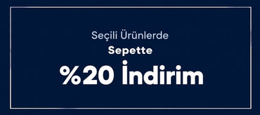 Sepette %20 İndirim