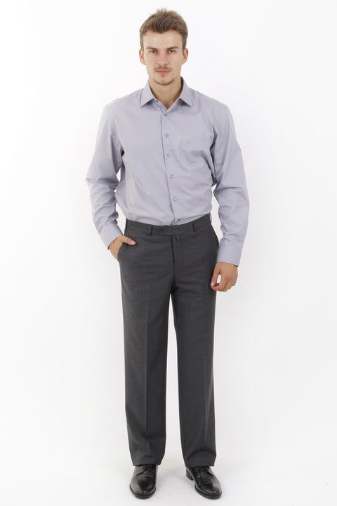Marengo 6 Drop Regular Fit Standard Cut Classic Fabric Trousers