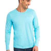 Blue Crew Neck Regular Fit Cotton Sweatshirt