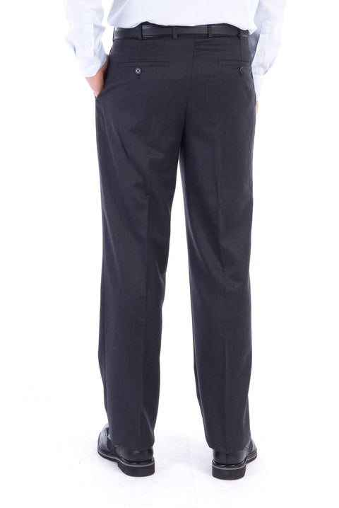 Orta Füme 6 Drop Regular Fit Standart Kesim Klasik Kumaş Pantolon