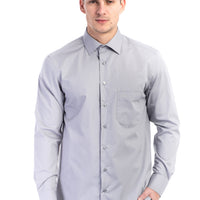Medium Gray Long-Sleeve Classic Shirt