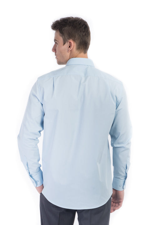 Açık Mavi TT.PAMUK POLYESTER GÖMLEK