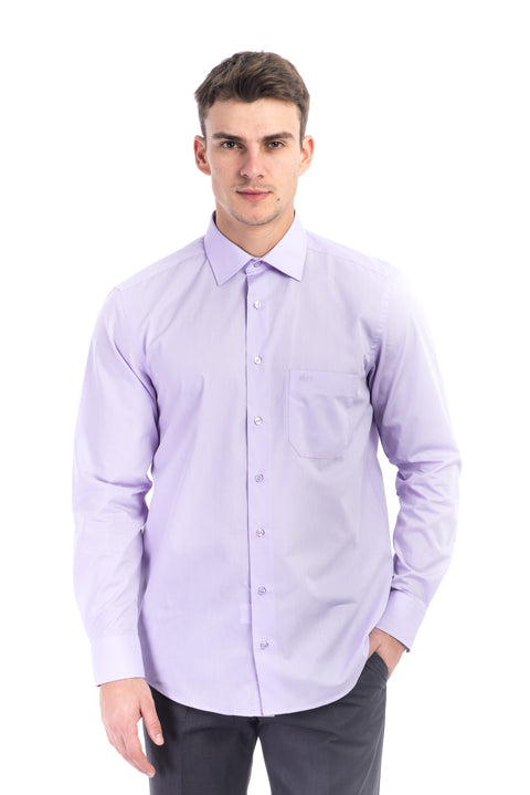 Lilac Tt.Cotton Polyester Shirt