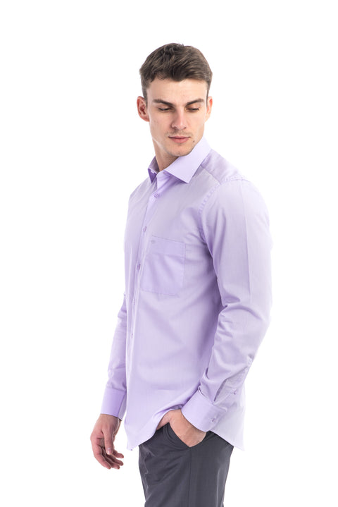 Lilac Tt.Cotton Polyester Shirt
