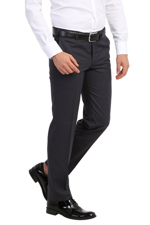 Antrasit 7 Drop Slim Fit Dar Kesim Klasik Pantolon