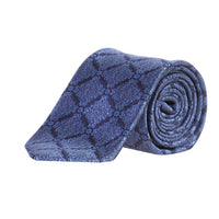 Navy Blue Cn. Polyester Patterned Krvt