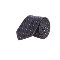 Navy Patterned Tie