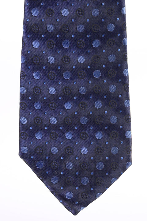 Navy Blue CN.Polyester Patterned Krvt