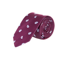 Burgundy Patterned Tie